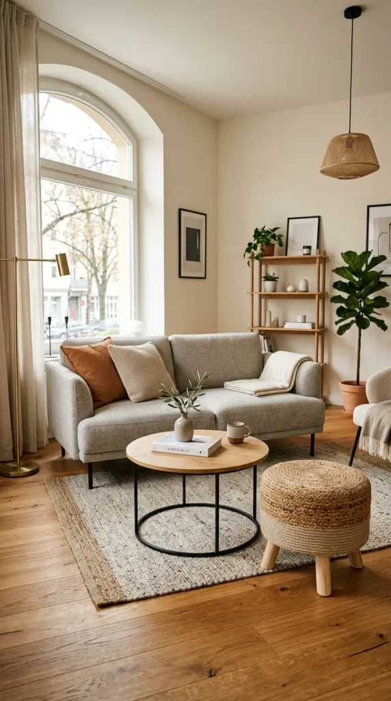 Keep the Coffee Table Small or Skip It