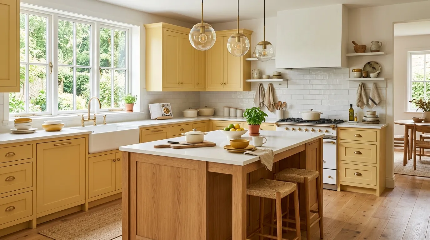 Yellow Kitchen Ideas for a Cheerful Home Style