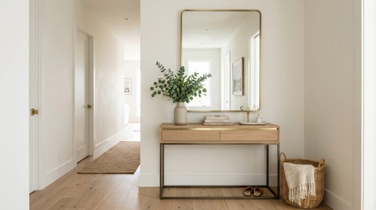 Modern Entryway Mirror