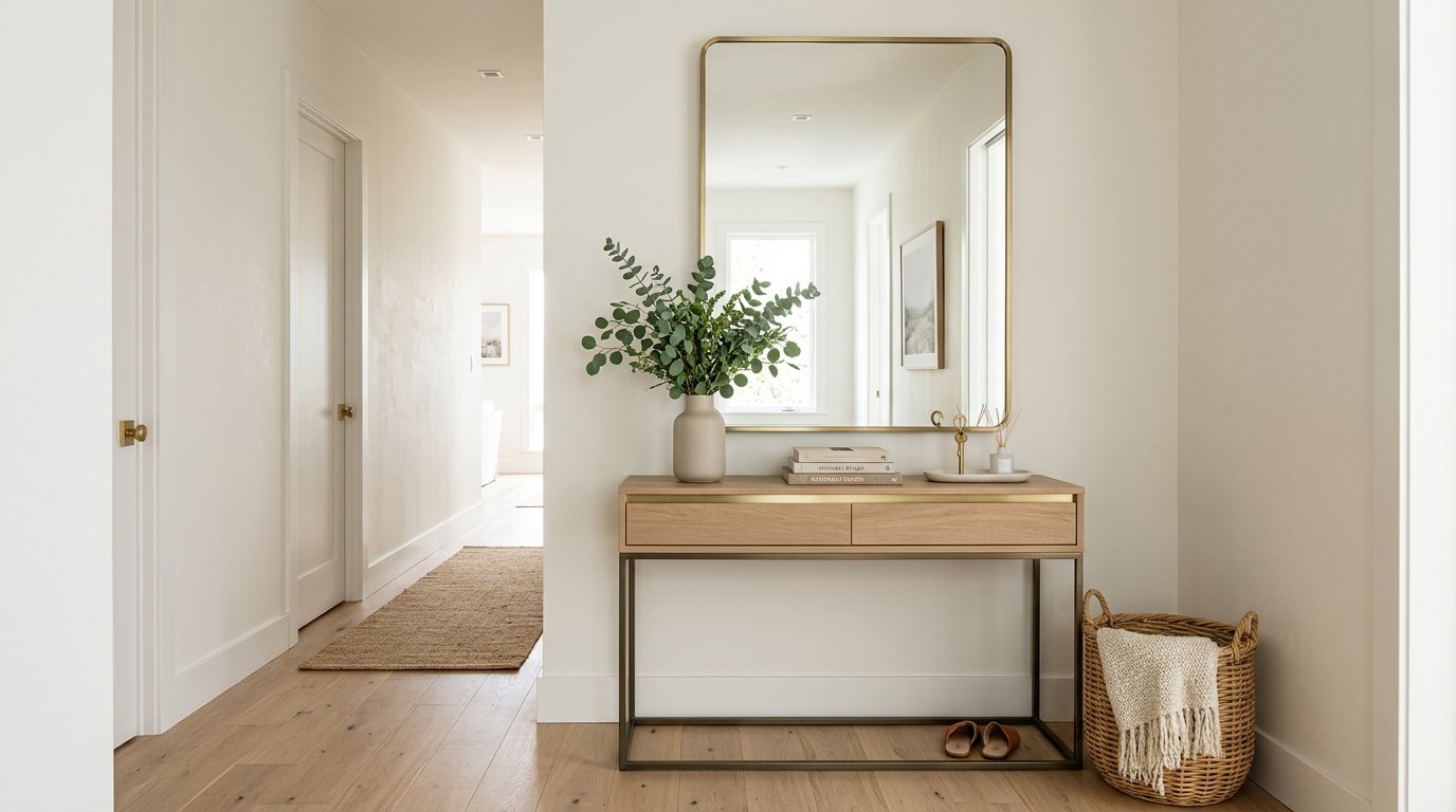 Modern Entryway Mirror