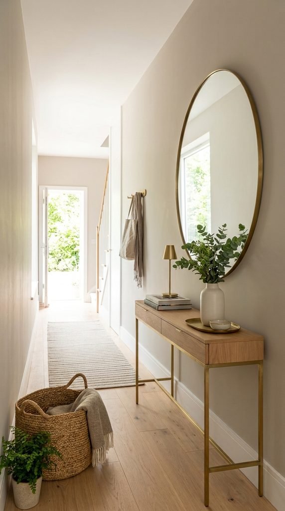 22 Modern Entryway Mirror Ideas to Brighten Your Hall