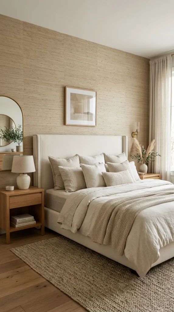 Choose Grasscloth Wallpaper for Subtle Texture