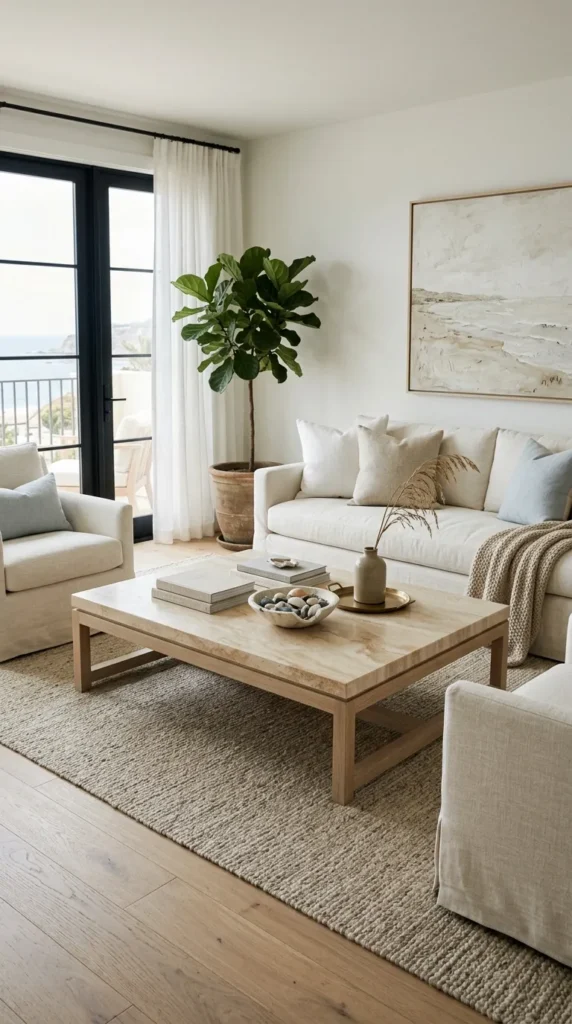Stone or Marble Coffee Table