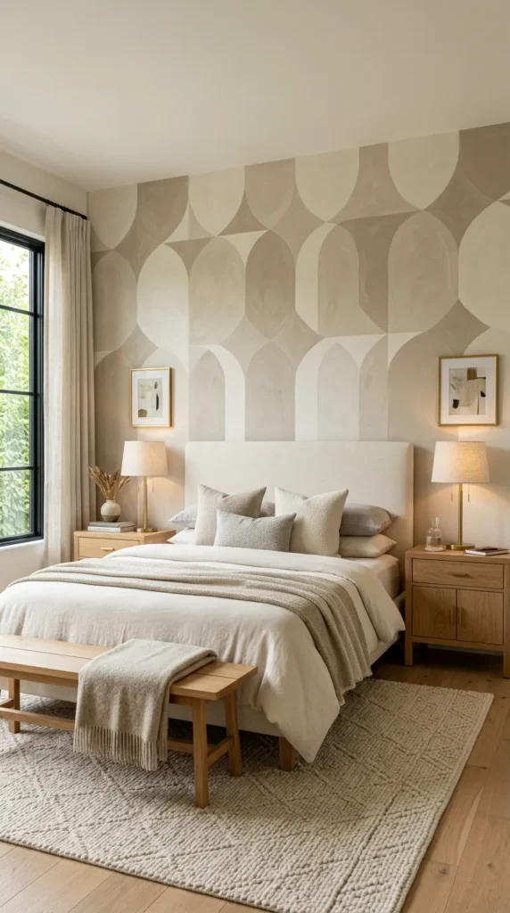 Try a Geometric Painted Pattern