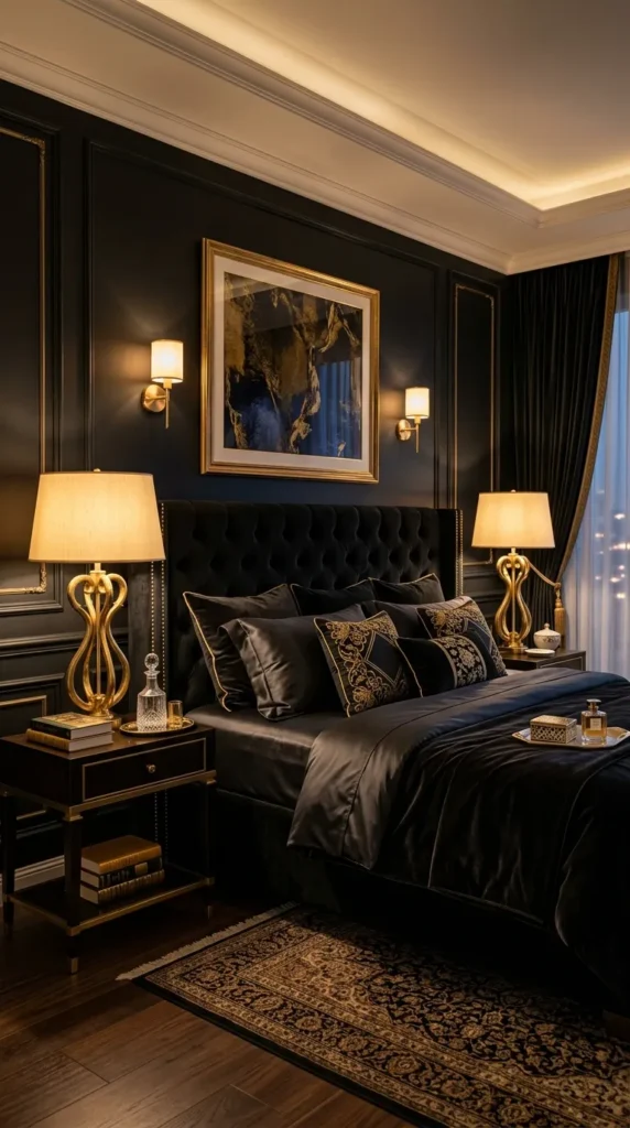 Use Brass or Gold Table Lamps