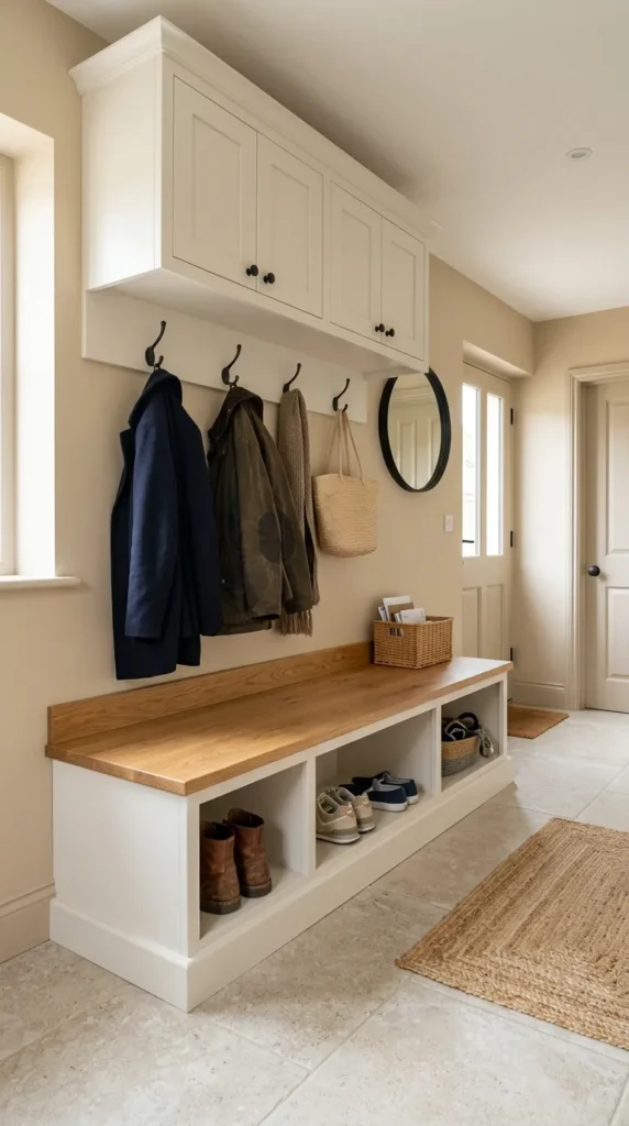  Use a Two Tone Bench for Visual Interest