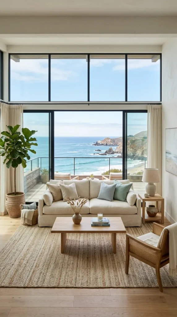 Water Views or Nature Connection

If you have water views, maximize them through window placement a