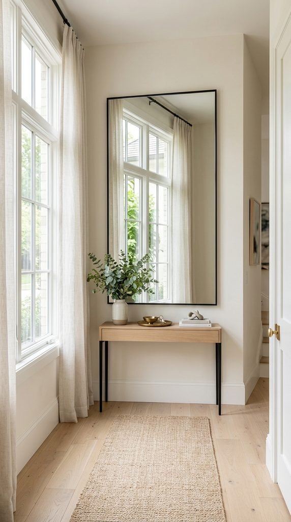 Choose a Mirror That Reflects a Window for Extra Light