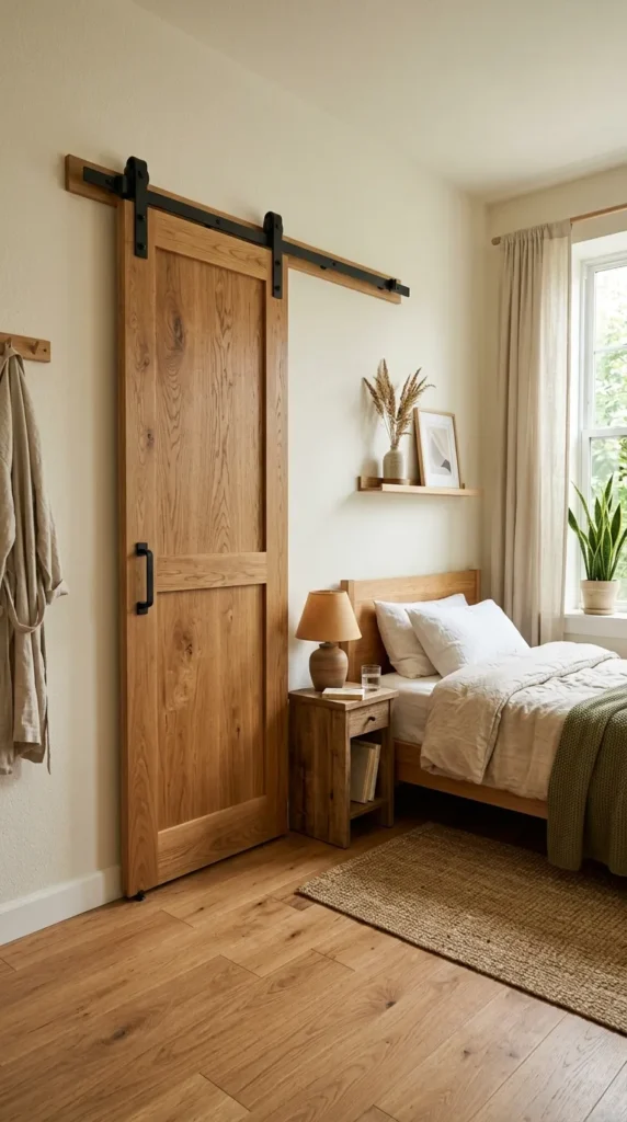  Choose a Single Sliding Door for a Narrow Closet