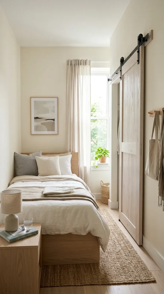 Add Wall Sconces to Frame the Door