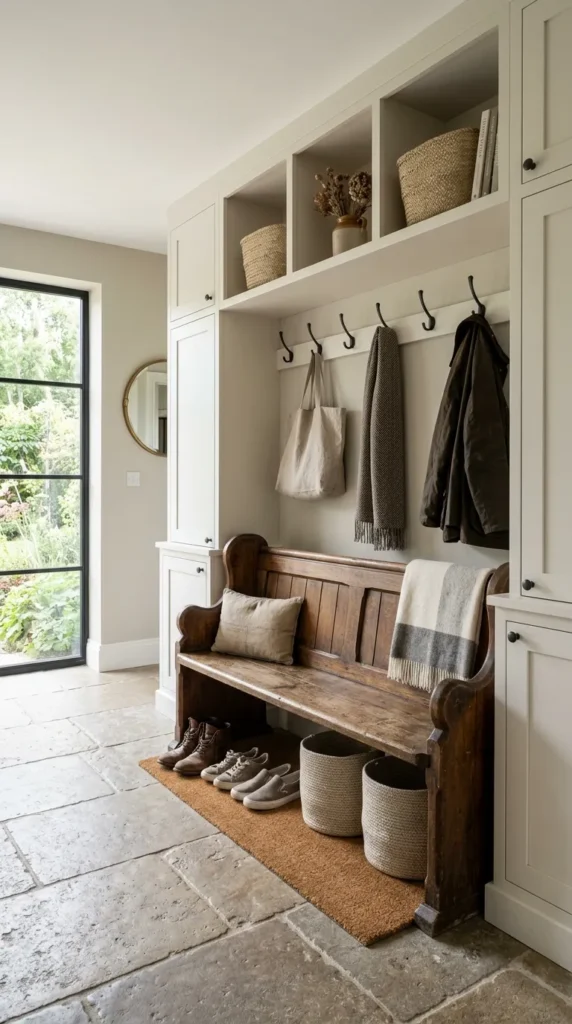 Use a Vintage Bench for Character