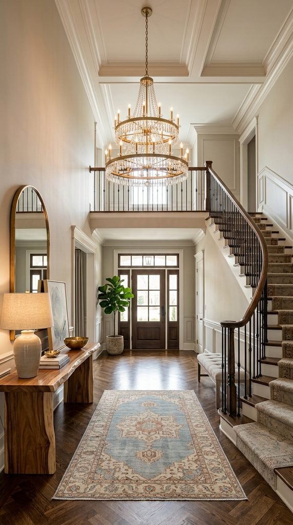 Choose a Two Tier Chandelier for Mid Sized Foyers