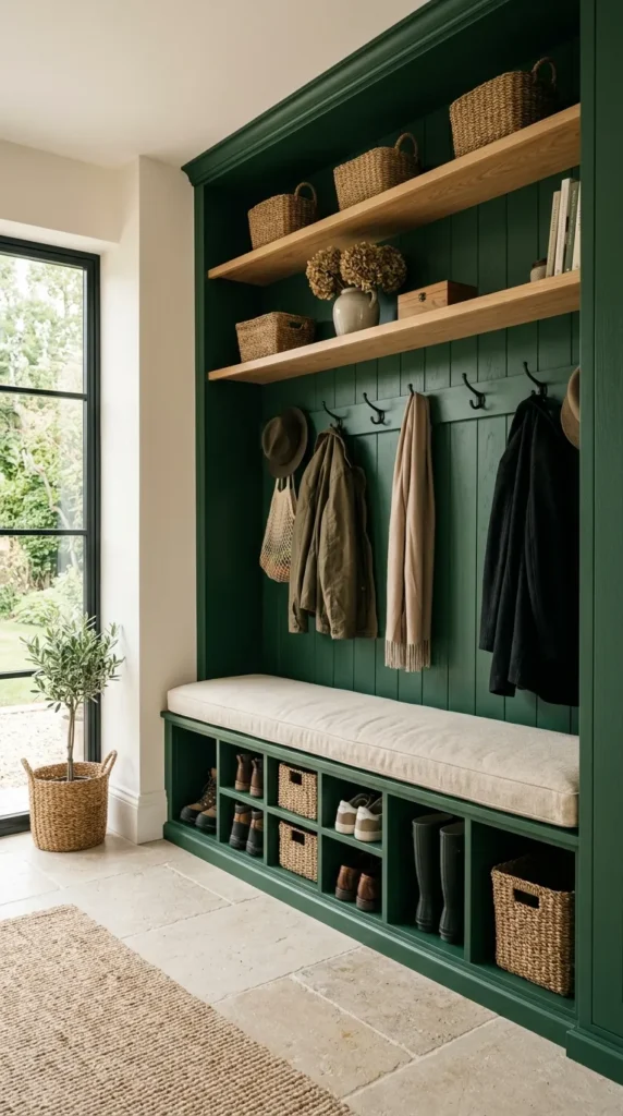  Choose a Bench in a Bold Color for Personality