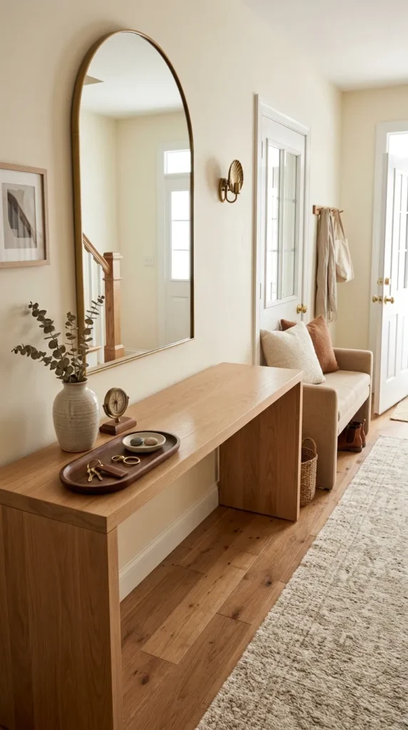 Leave Space for Guests to Set Things Down
