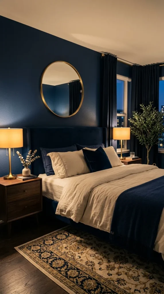 Deep Navy for a Softer Entry Into Dark Color
