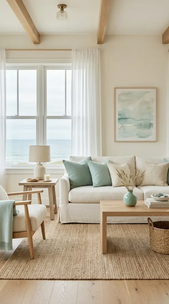 Seafoam and Soft Aqua Accents
