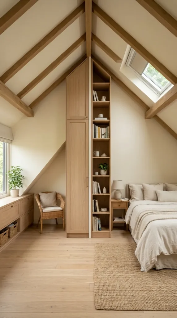 Use Vertical Space With Tall, Narrow Storage