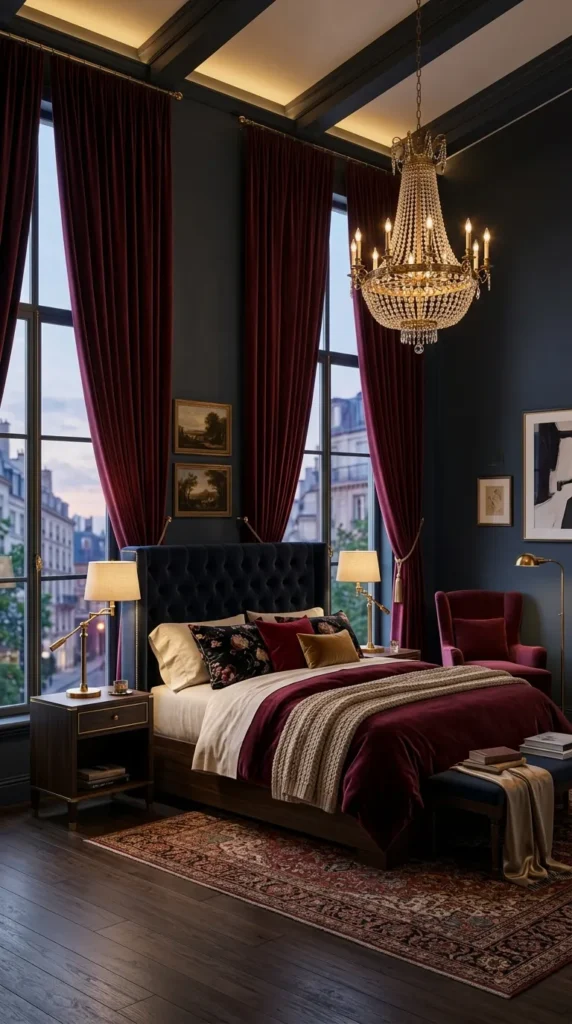 Heavy Blackout Curtains in a Rich Color