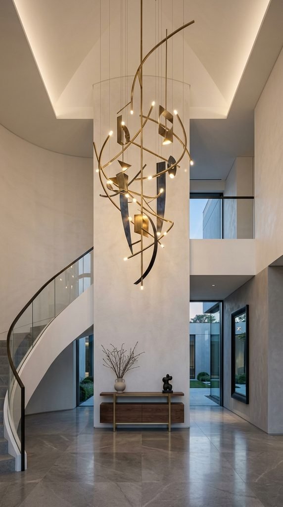 Try a Sculptural Chandelier as a Piece of Art